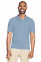 Hellblaues atmungsaktives Skechers Off Duty Poloshirt