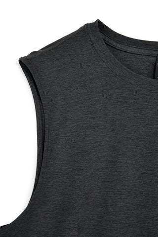 Anthrazitgraues Tanktop mit weiten Armlöchern Skechers TT135
