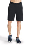 Schwarze Shorts mit Kordelzug Skechers Explorer 9 Inch Short