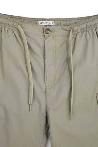 Beige Shorts mit Cargotaschen Sevenoaks NBY007