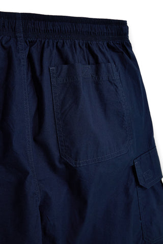 Pantaloncini corti blu con tasche cargo Sevenoaks NBY007