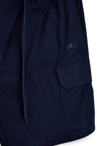 Pantaloncini corti blu con tasche cargo Sevenoaks NBY007