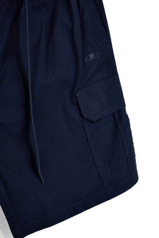 Pantaloncini corti blu con tasche cargo Sevenoaks NBY007