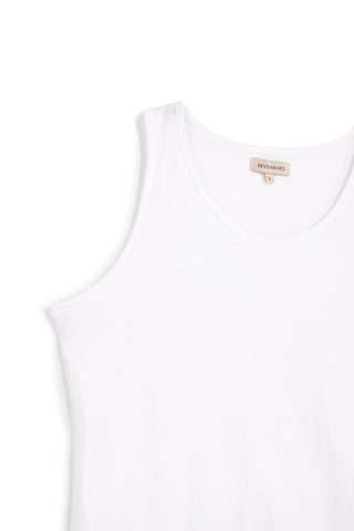 Sevenoaks NBY104 schlichtes weißes Tanktop