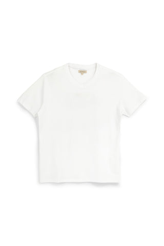 Sevenoaks NBY702 weißes Kurzarm-T-Shirt mit V-Ausschnitt