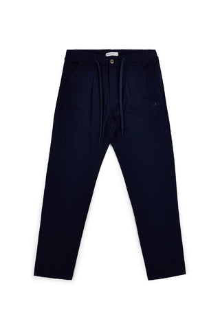 Pantaloni blu con coulisse e tasche Sevenoaks NBY008