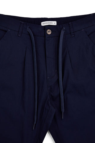 Blaue Hose mit Kordelzug und Taschen Sevenoaks NBY008