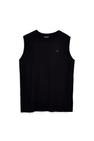 Boardman schlichtes schwarzes Tank Top NBY506