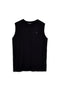 Boardman schlichtes schwarzes Tank Top NBY506