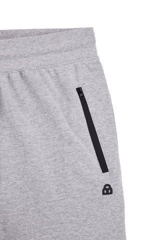Pantaloncini corti grigi con tasche zip Boardman NBY4685