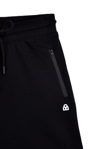 Pantaloncini corti neri con tasche zip Boardman NBY4685