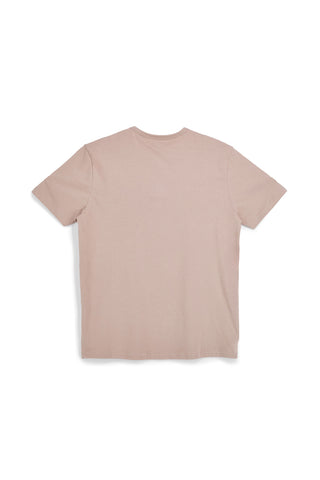 Beigefarbenes T-Shirt mit Knopfausschnitt Pittarello Tierra NBY369