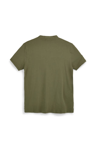 T-shirt verde collo coreano con bottoni Pittarello Tierra NBY3032
