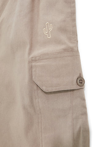 Beige Cargo-Bermuda-Shorts Pittarello tierra NBY7050