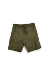 Militärische grüne Cargo-Bermuda-Shorts Pittarello tierra NBY7050