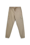 Pantaloni Cargo beige cargo in cotone Pittarello tierra NBY7070