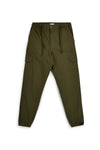 Pantaloni cargo verde militare cargo in cotone Pittarello tierra NBY7070
