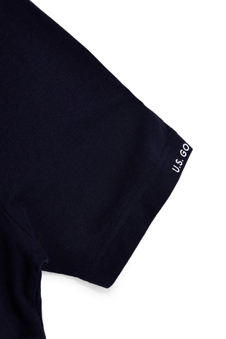 T-shirt Blu navy con logo Us golf TS1053