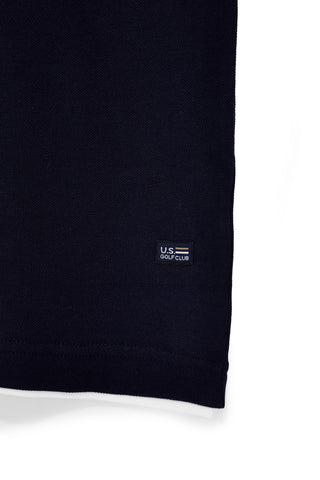 T-shirt Blu navy con logo Us golf TS1053