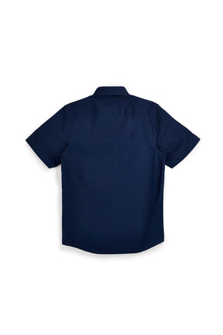 Camicia blu 100% cotone Us golf CA2602
