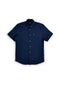 Camicia blu 100% cotone Us golf CA2602