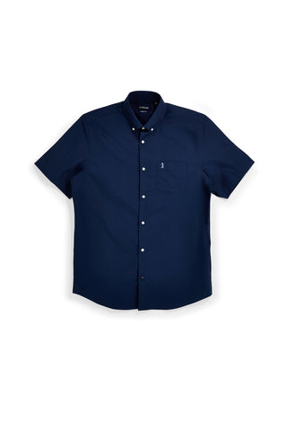 Blau gestreiftes Hemd mit Tasche Us golf CA2602