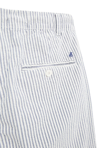 Blau-weiß gestreifte Hose U.s.grand polo US61104M