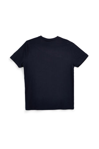 Blaues T-Shirt mit Logodruck U.s.grand polo US61612M