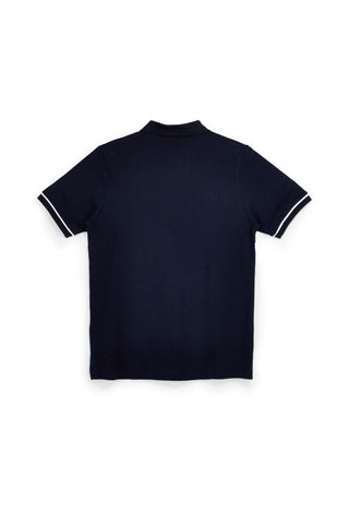 Blau und beige 100% Baumwolle U.s. grand polo US61503M