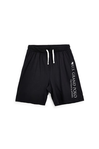 Schwarze Bermuda-Shorts aus Baumwolle U.s.grand polo US61713M