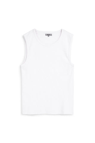 Boardman schlichtes weißes Tank-Top alpha PT-M-T-9071