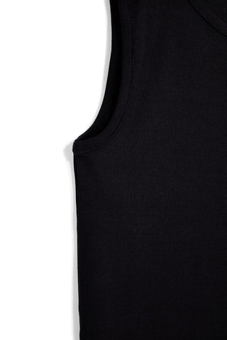 Schwarzes geripptes Tank-Top Boardman Alpha PT-M-T-9070