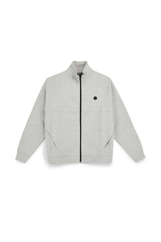 Felpa grigia con zip e collo alto Boardman Alpha pt-m-t-9072