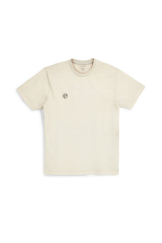 T-shirt beige girocollo tinta unita Pittarello tierra PT-M-T-9066