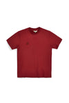 T-shirt in cotone rossa con logo Pittarello Tierra pt-m-t-9069