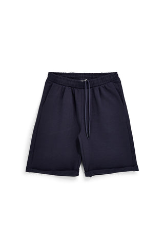 Bermuda blu tessuto in morbida maglia piqué con coulisse Pittarello Tierra pt-m-t-9076