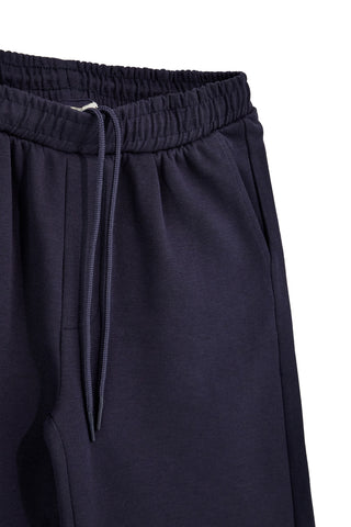 Bermuda blu tessuto in morbida maglia piqué con coulisse Pittarello Tierra pt-m-t-9076