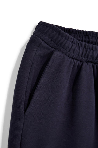 Bermuda blu tessuto in morbida maglia piqué con coulisse Pittarello Tierra pt-m-t-9076