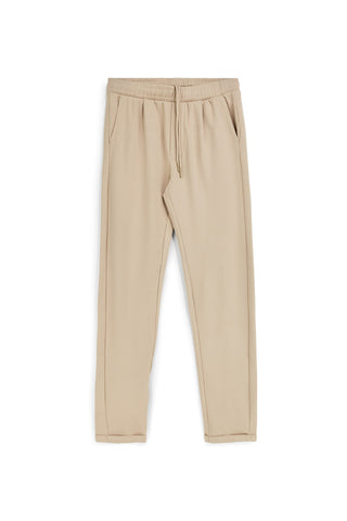Pantaloni beige tinta unita tasche laterali Pittarello tierra PT-M-T-9077
