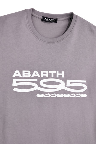 Graues T-Shirt mit Logodruck Abarth AH24SS102