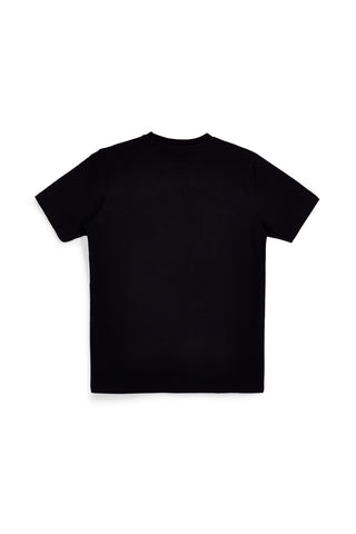 T-shirt nera in cotone con logo Abarth 01
