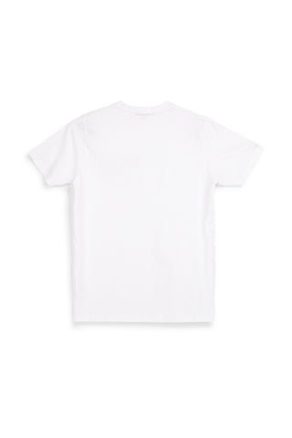 T-shirt bianca in cotone made in Italy Abarth 01