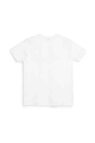 T-shirt bianca con stampa logo Abarth AH017TE