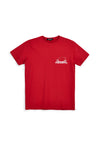 Rotes T-Shirt mit Logodruck Abarth AH017TE