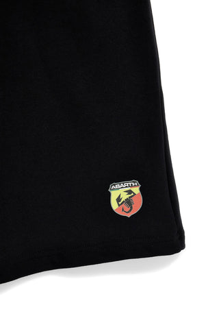 Bermuda nero in cotone con tasche laterali Abarth AH24SS005