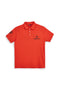 Rotes Kurzarm-Poloshirt Abarth AH24SS152