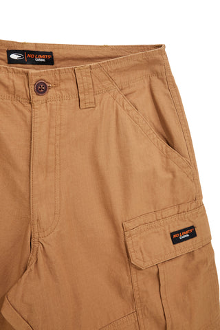 Camel Cargo Bermuda Shorts No Limits MABW015S26