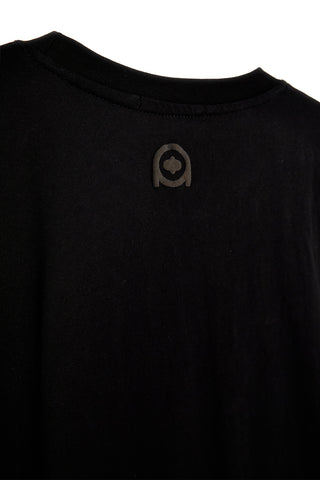 T-shirt nera girocollo a maniche corte Boardman ALPHA10