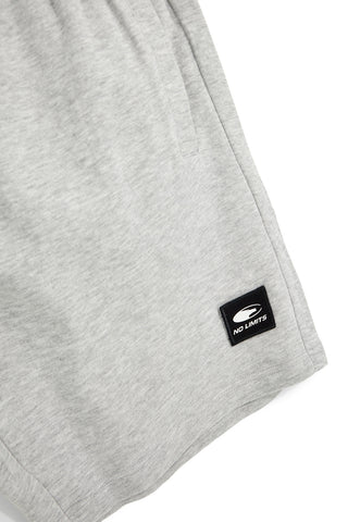 Graue Bermudashorts mit seitlichem Druck und Kordelzug No limits MABK010S26