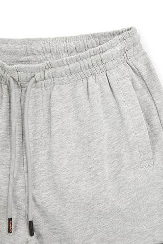 Graue Bermudashorts mit seitlichem Druck und Kordelzug No limits MABK010S26